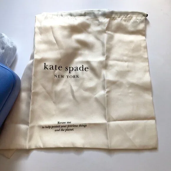 NWT Kate Spade Fluorite Blue Souffle Crossbody bag